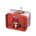 tin piggy bank